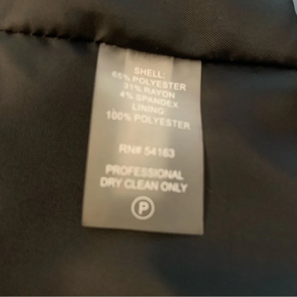 Calvin Klein Women's Charcoal Blazer - Picture 9 of 10